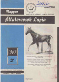 Dr. Holló Ferenc - Magyar Állatorvosok Lapja 1987. december