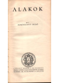Kosztolányi Dezső - Alakok