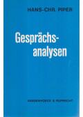 Piper, Hans-Christoph - Gesprächsanalysen
