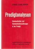 Piper, Hans-Christoph - Predigtanalysen