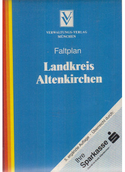  - Faltplan Landkreis Altenkirchen, München 0 antikvár könyv