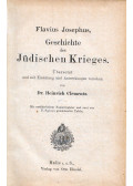 Josephus Flavius - Geschichte des Jüdischen Krieges