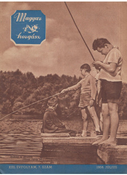 Károly Imre - Magyar Horgász 1959. július, Budapest 1959 antikvár könyv