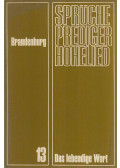 Hans Brandenburg - Die Lehrbücher des Alten Bundes - Das Buch der Sprüche, der Prediger und das Hohelied