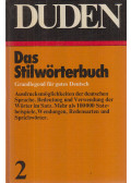 Günther Drosdowski - Duden 2. - Das Stilwörterbuch