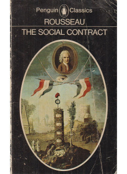 Rousseau, Jean-Jacques - The Social Contract, Harmondsworth 1974 antikvár könyv