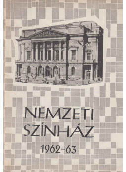  - Nemzeti Színház 1962-63, Budapest 1962 antikvár könyv