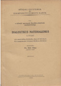 Dr. Elek Tibor - Dialektikus materializmus 2. füzet