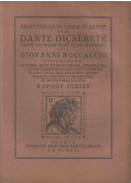 Giovanni Boccaccio - Trattatello in laude di Dante azaz Dante dicsérete