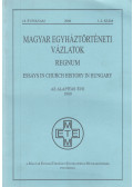 Csóka Gáspár - Magyar Egyháztörténeti Vázlatok 2006 1-2. szám