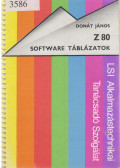 Donát János - Z 80 Software táblázatok