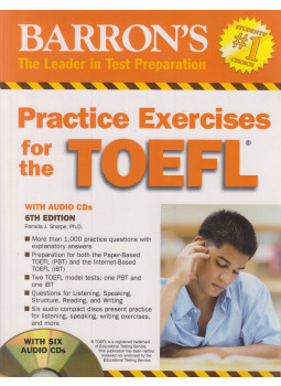 Pamela J. Sharpe - Practice Exercises for the TOEFL Pamela J. Sharpe - Practice Exercises for the TOEFL, New York 2007 antikvár könyv