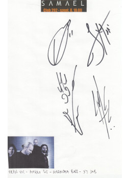  - Samael autogram 2., null 0 antikvár könyv