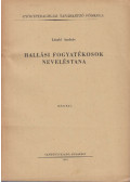 László András - Hallási fogyatékosok neveléstana