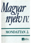 Széplaki György,Törzsök Édua,Jobbágyné András Katalin - Magyar nyelv IV.