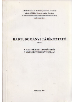 Dr. Harai Dénes, Láng Péter - Hadtudományi tájékoztató 1997/7., null 1997 antikvár könyv