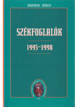 Glatz Ferenc - Székfoglalók 1995-1998 V. kötet Glatz Ferenc - Székfoglalók 1995-1998 V. kötet, Budapest 2000 antikvár könyv