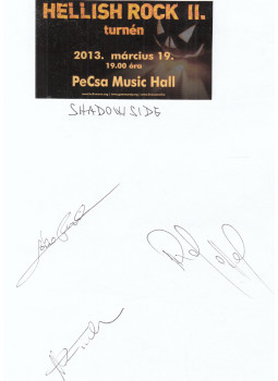  - ShadowSide autogram, null 0 antikvár könyv