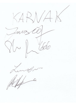  - Karnak autogram, null 0 antikvár könyv