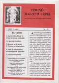 Viz László - A torinói halotti lepel 1991. 1. szám