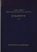 Dr. Bognár József,Dr. Pach-Zsigmond Pál,Dr. Vajda Imre,Dr. Varga István,Vörös Gyula - A Marx Károly Közgazdaságtudományi Egyetem évkönyve 1958