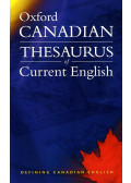 Katherine Barber,Robert Pontisso,Heather Fitzgerald - Oxford Canadian Thesaurus of Current English