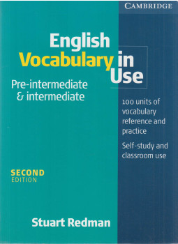 REDMAN STUART - English Vocabulary in Use REDMAN STUART - English Vocabulary in Use, Cambridge 2005 antikvár könyv