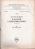 Dr. Soós Lajos - Kagylók lamellibranchia