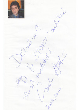  - Csonka András autogram, null 0 antikvár könyv