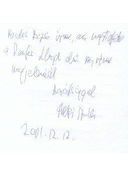- Heltai András autogram - Heltai András autogram, null 0 antikvár könyv
