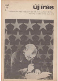 Jovánovics Miklós - Új Írás 7. X. évfolyam 1970. július