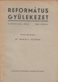 Dr. Makkai Sándor - Református gyülekezet 1950. április