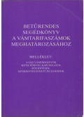 Móró Imre - Betűrendes segédkönyv a vámtarifaszabályok meghatározásához