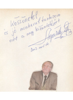  - Agárdy Gábor autogram, null 0 antikvár könyv