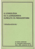 Papp Lajos - A lexikológia és lexikográfia elmélete és módszertana