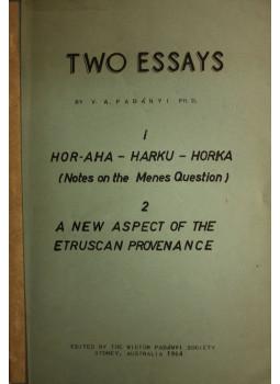 Padányi Viktor - Two Essays, null 0 antikvár könyv