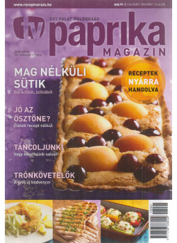Zsigmond Gábor - TV Paprika Magazin 2013. július, Budapest 2013 antikvár könyv