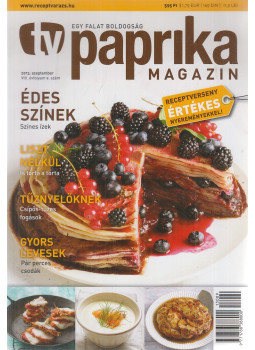 Zsigmond Gábor - TV Paprika Magazin 2013. szeptember, Budapest 2013 antikvár könyv