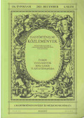 Pászti László - Hadtörténelmi közlemények 2023. december 4. szám