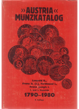 - >> Austria << Münzkatalog 1790-1980, Wien 0 antikvár könyv