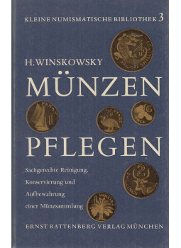 Winskowsky, Horst - Münzen pflegen, München 1972 antikvár könyv
