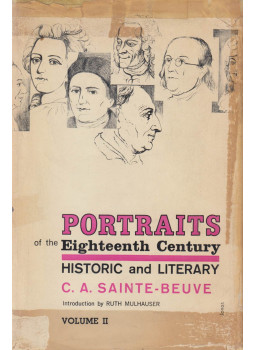 Charles-Augustin Sainte-Beuve - Portraits of the Eighteenth Century Volume II., New York 1964 antikvár könyv