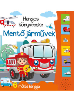  - Hangos könyvecske - Mentő járművek, null 2024 antikvár könyv