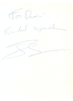  - Pascal Rophé autogram, null 0 antikvár könyv