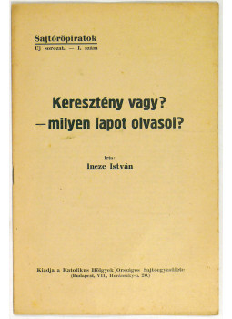 Incze István - Keresztény vagy? Incze István - Keresztény vagy?, null 0 antikvár könyv