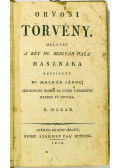 Molnár János Dr. - Orvosi törvény II.