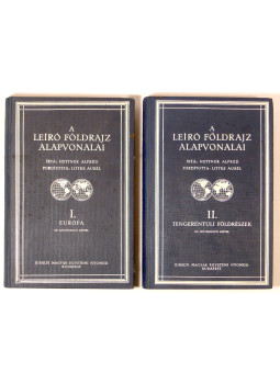 Hettner, Alfred - A leíró földrajz alapvonalai I-II. Hettner, Alfred - A leíró földrajz alapvonalai I-II., null 0 antikvár könyv
