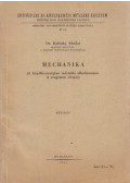 Dr. Kaliszky Sándor - Mechanika