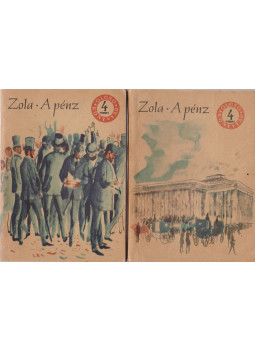 Émile Zola - A pénz I-II. kötet Émile Zola - A pénz I-II. kötet, Budapest 1962 antikvár könyv