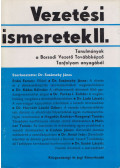 Dr. Susánszky János - Vezetési ismeretek II.